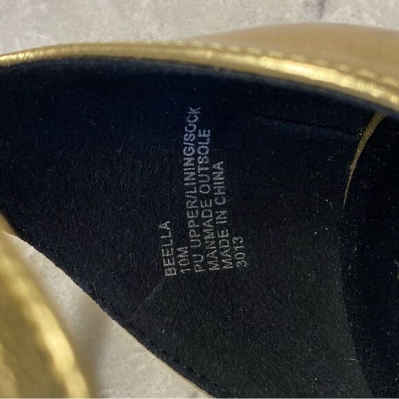 Madden Girl Women's Beella Heeled Sandal Gold 10 NEW - Picture 10 of 12